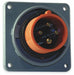 WT Pin and Sleeve Inlet Orng 3P 4W 20 A