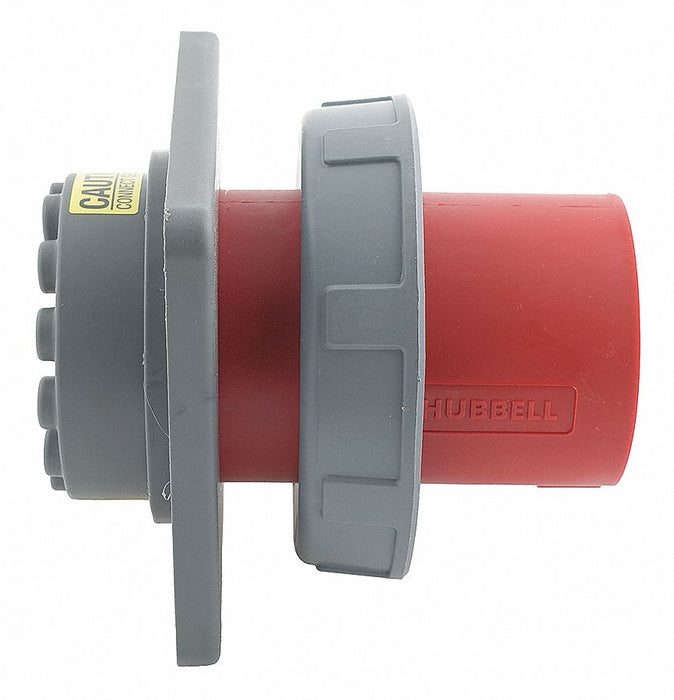 WT Pin and Sleeve Inlet Red 3P 4W 60 A