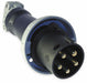 IEC Pin and Sleeve Plug 100 A Black 4Pl