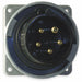 WT Pin and Sleeve Inlet Black 4P 5W 30 A