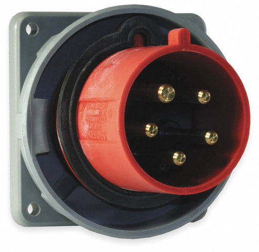 WT Pin and Sleeve Inlet Red 4P 5W 30 A