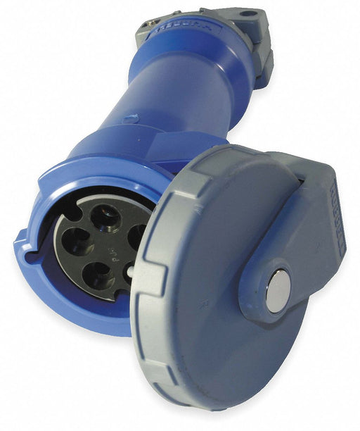 WT Pn Slv Connctr 30 A IEC Blue 4Pl