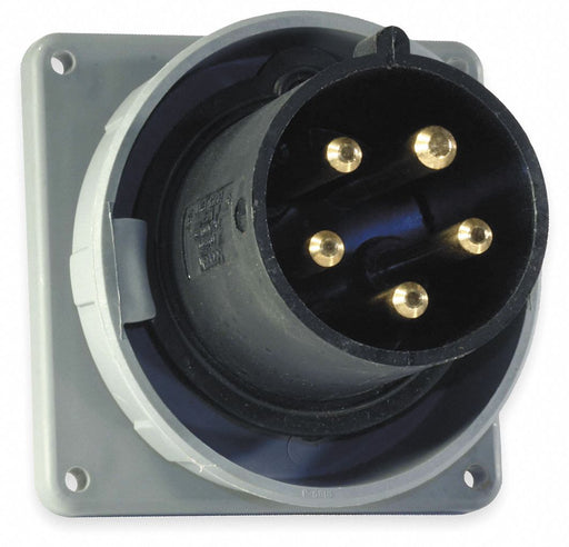 WT Pin and Sleeve Inlet Black 4P 5W 60 A