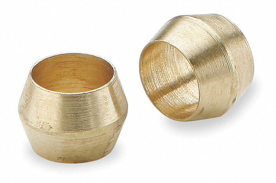 Ferrule Brass 1/4 in PK10