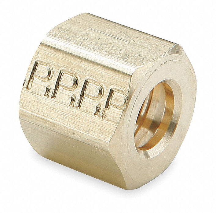 Nut Brass Compression 3/4 in PK10