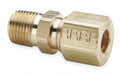 Straight Brass Comp3/16 MNPT3/8 PK10