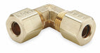 Elbow Brass Comp.3/16in Comp.5/16in PK10