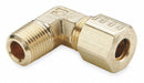 Elbow Brass Comp.3/4in MNPT1/2in PK10