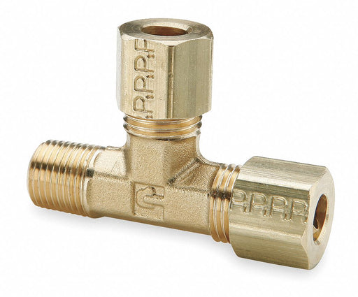 Run Tee Brass CompxM 1/4In PK10