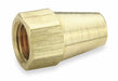 Flared Fitting Nut Brass 5/16 in PK10