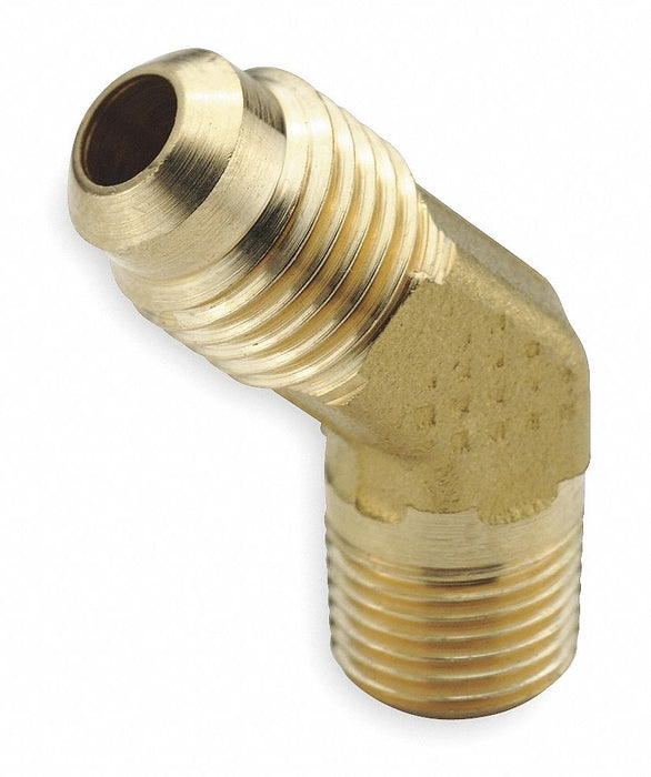 Elbow Brass Flared3/8 MNPT1/4 PK10