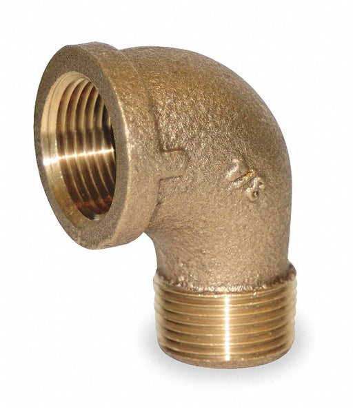 90 Street Elbow Red Brass 3/4 in