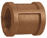 Coupling Red Brass 2 in FNPT