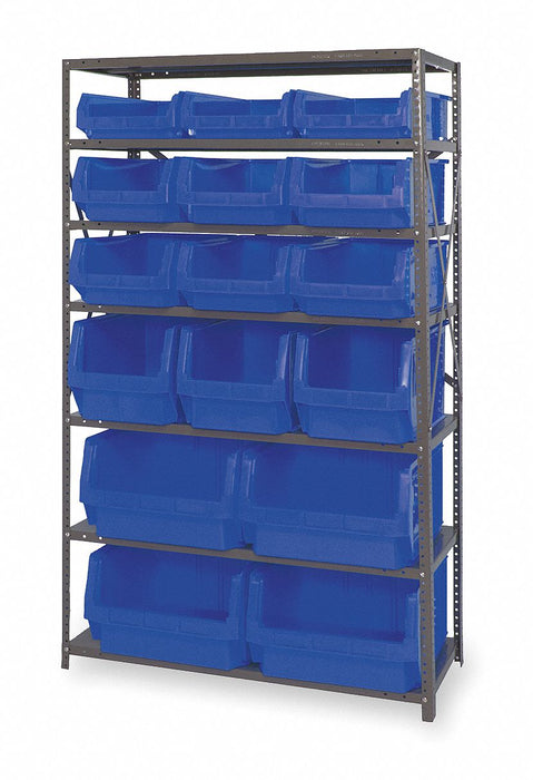 D5571 Bin Shlvng 18inx75inx42in Blue