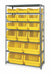 D5571 Bin Shlvng 18inx75inx42in Yellow
