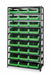 E1528 Bin Shlvng 18inx75inx42in Green