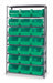 E1529 Bin Shlvng 18inx75inx42in Green