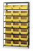 E1529 Bin Shlvng 18inx75inx42in Yellow