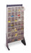 Single Sided Tip-Out Stand PwdrCtd 52 in