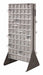 Double Sided Tip-Out Bin Rack 52 in