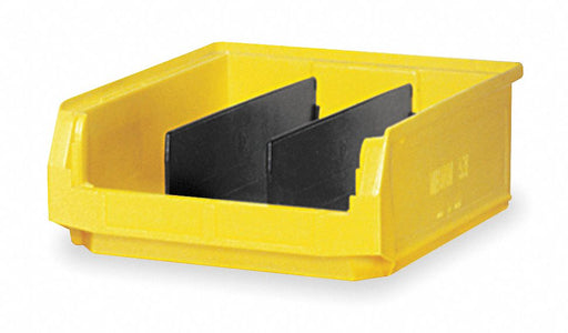F0817 Bin Yellow Polyethylene 5 7/8 in