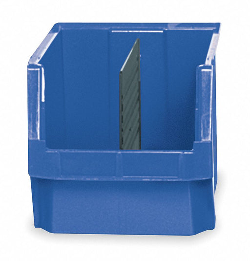 F0818 Bin Blue Polyethylene 11 7/8 in
