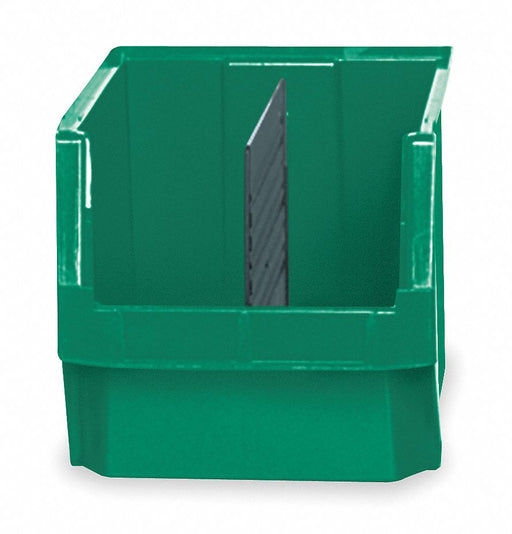 F0818 Bin Green Polyethylene 11 7/8 in