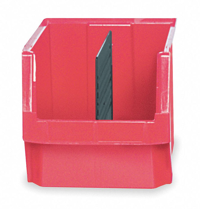 F0818 Bin Red Polyethylene 11 7/8 in