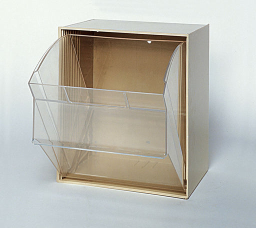 G4993 Tip-Out Bin Ivory Unfinished 13 7/8 in