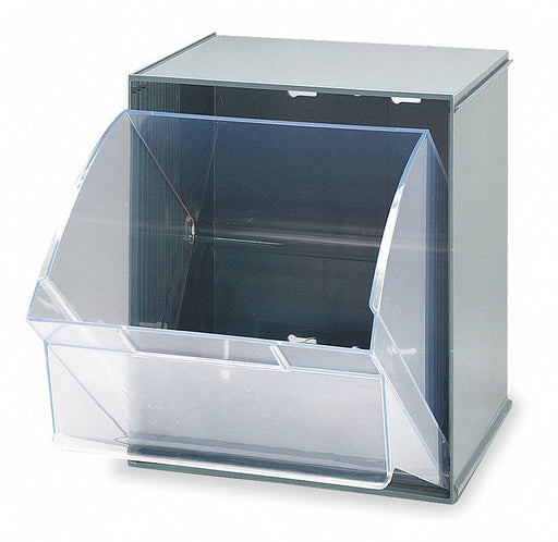 G4993 Tip-Out Bin Gray Unfinished 13 7/8 in