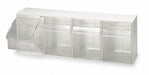 F1573 Tip-Out Bin Ivory Unfinished 8 1/8 in