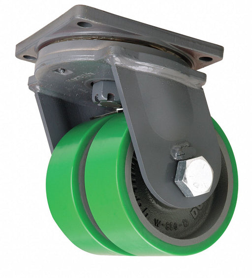 Plate Caster Swivel Polyurethane 11 H
