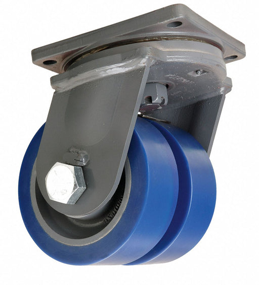 Plate Caster Swivel Polyurethane 11 H