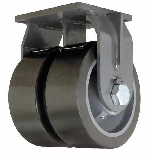 Plate Caster Rigid Polyurethane 13 H