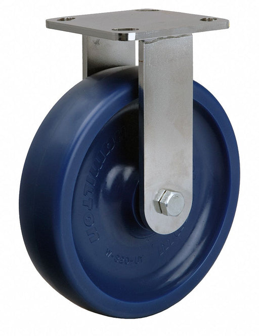 Plate Caster Rigid Polyurethane 9 1/2 H