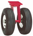 Plate Caster Swivel Rubber 15 1/2 H