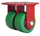 Plate Caster Rigid Polyurethane 5 5/8 H