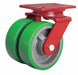 Plate Caster Swivel Polyurethane 7 3/4 H