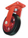 Plate Caster Swivel Rubber 10 1/4 H