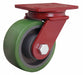 Plate Caster Swivel Polyurethane 7 1/2 H