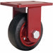 Plate Caster Rigid Rubber 7 1/2 H