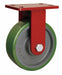 Plate Caster Rigid Polyurethane 10 1/4 H
