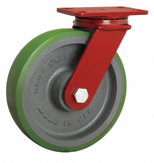 PlateCaster Swivel Polyurethane 11 1/2 H