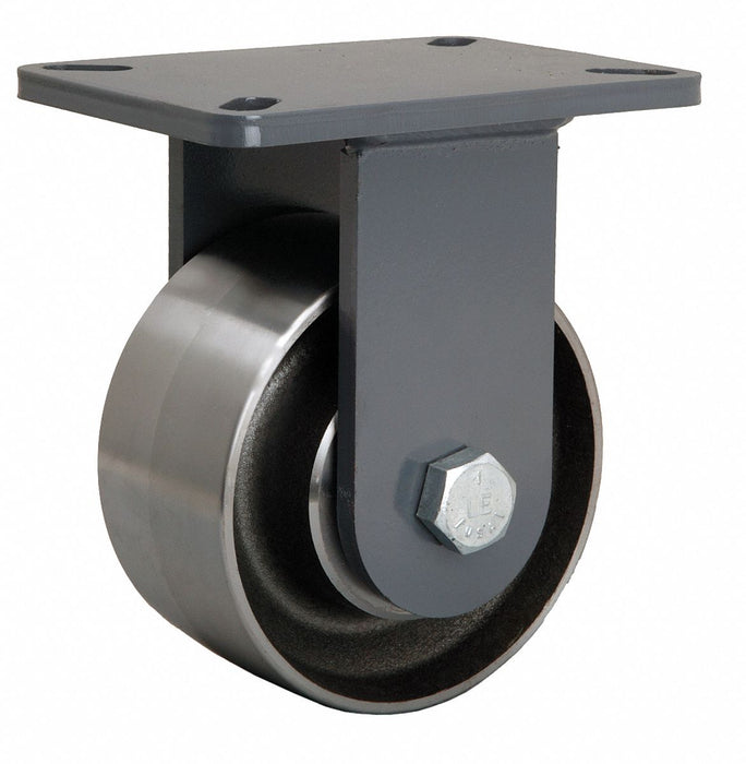 Plate Caster Rigid Steel 8 H