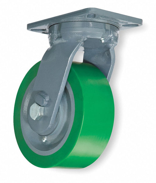 Plate Caster Swivel Polyurethane 8 H