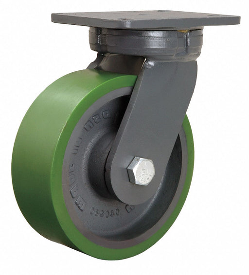 PlateCaster Swivel Polyurethane 10 1/2 H