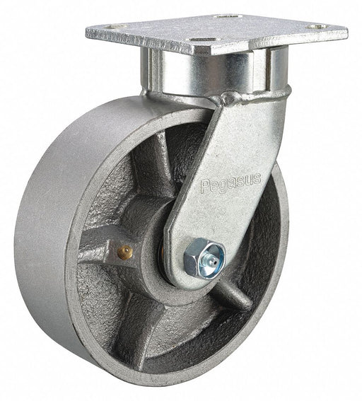 Plate Caster Swivel Iron 7 1/2 H