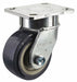 Plate Caster Swivel Polyurethane 5 5/8 H