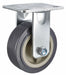Plate Caster Rigid Polyurethane 6 1/2 H