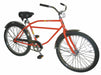 F0130 Bicycle 26 Wheel Orange 275 lb Cap.